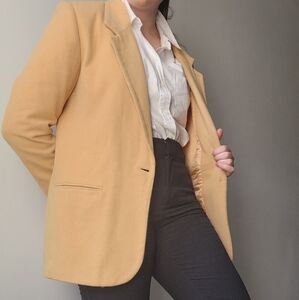 Boss Girl of the Office Winter Vintage Wool Blazer